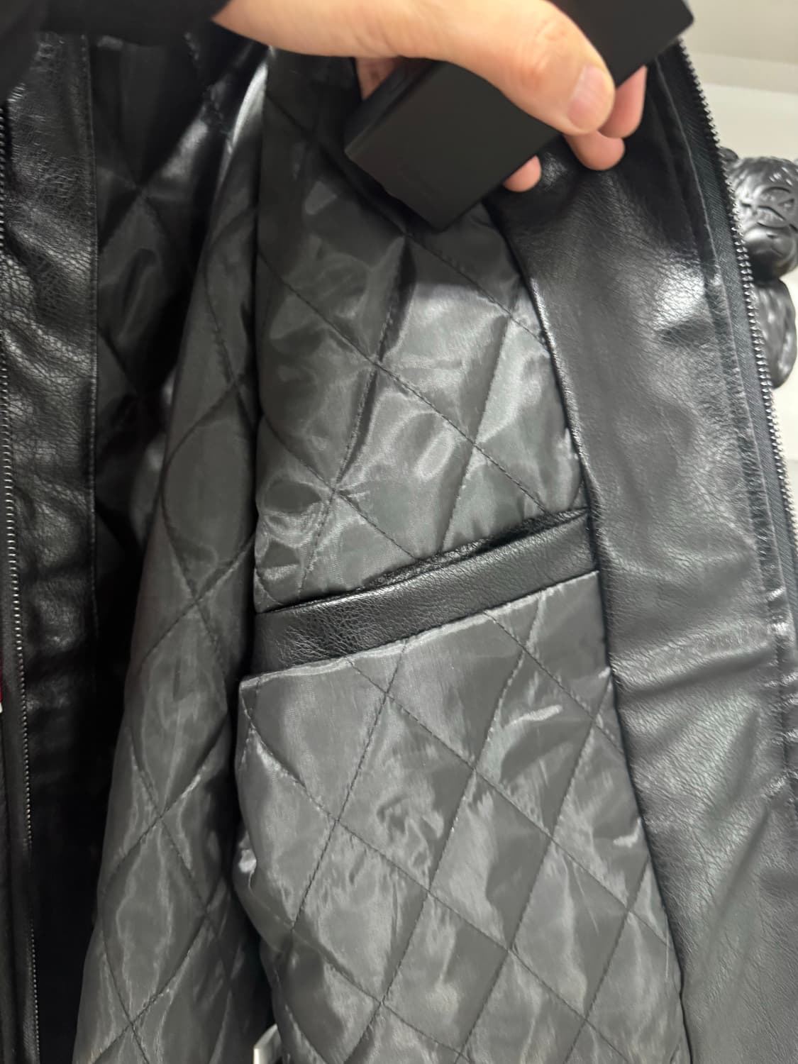 페라리 바이커 레더자켓 xl 상품이미지6