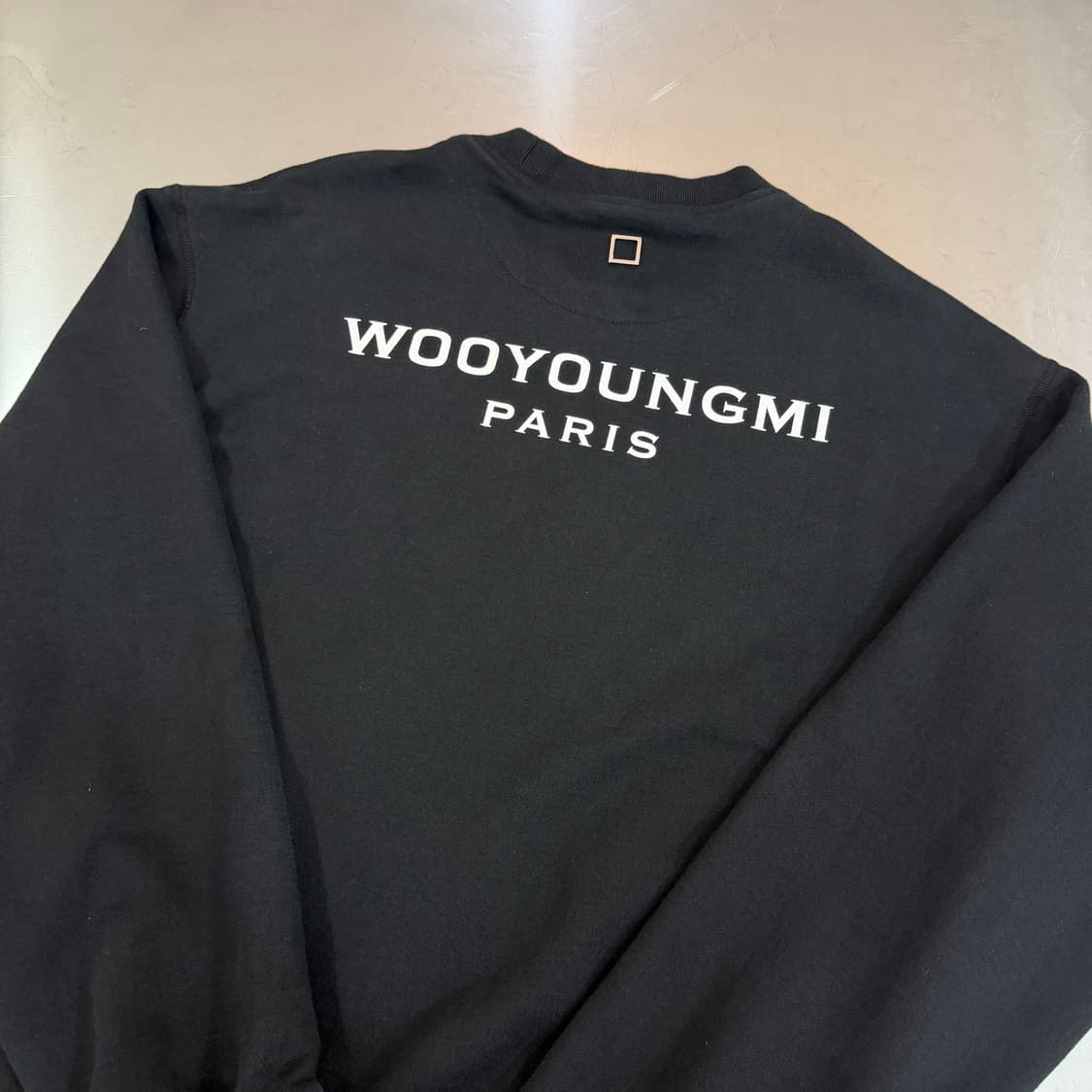 [리오브전포점] 우영미 코튼 백로고 스웨트셔츠 맨투맨 50 상품이미지3
