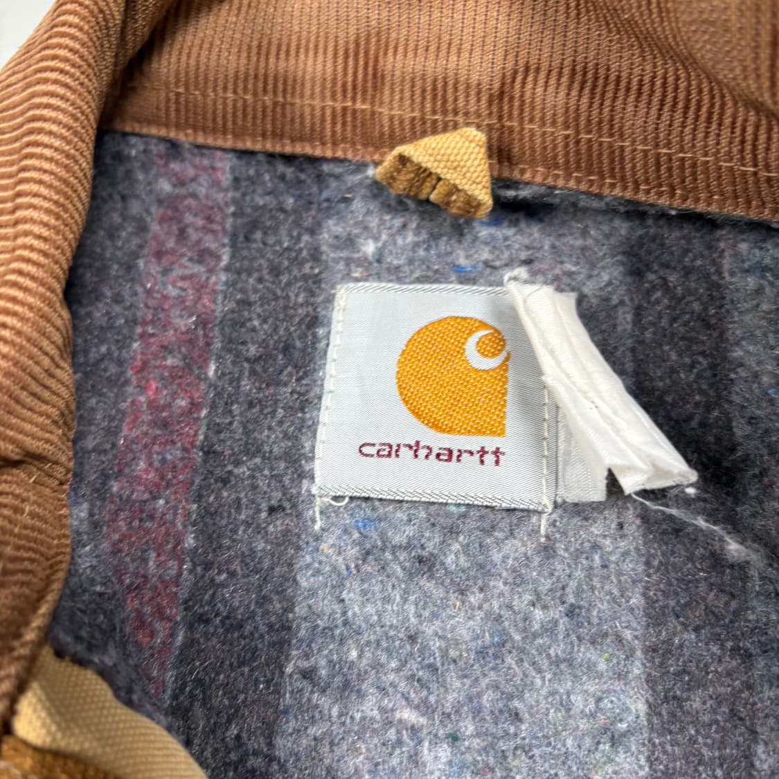 칼하트 브라운컬러 6BLJ 디트로이트 워크 자켓 상품이미지3