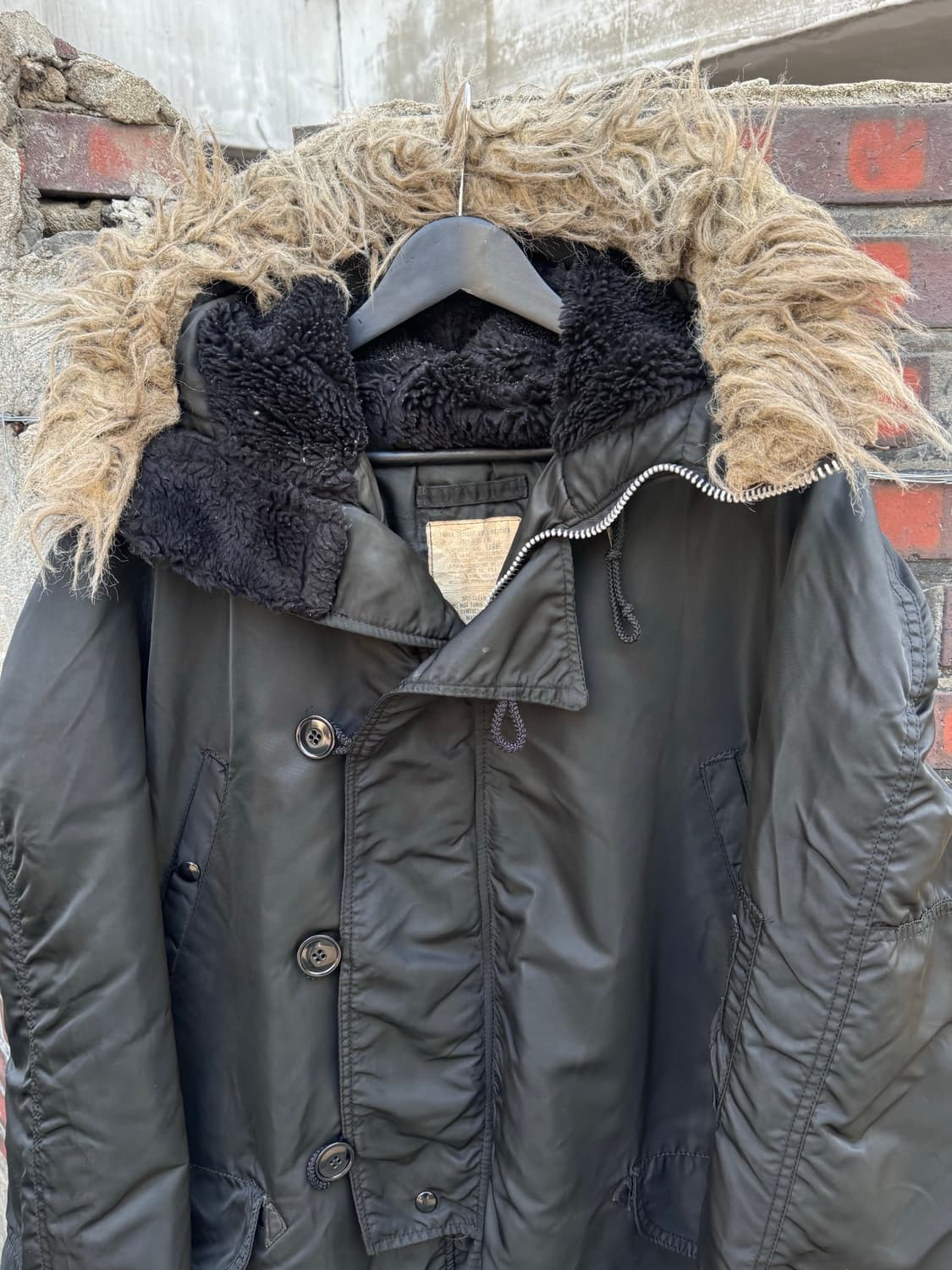 알파인더스트리 오리지널 퍼후드 N-3B 파카 상품이미지3