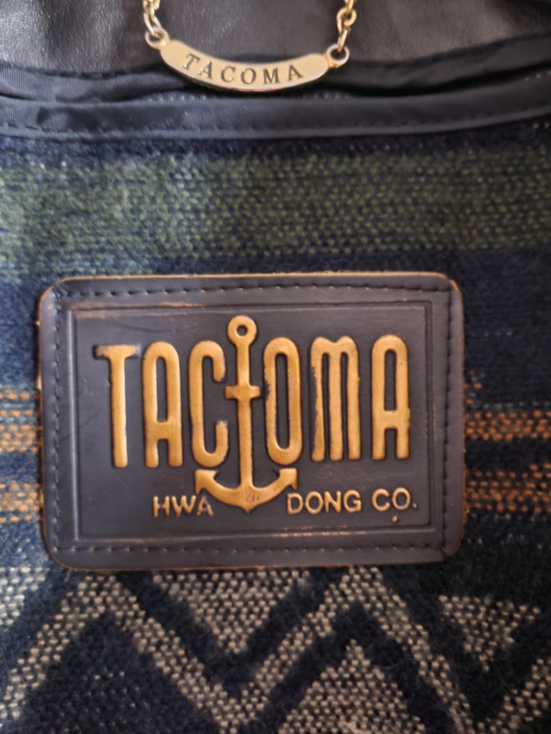 TACOMA 블랙 소가죽 자켓 XL 상품이미지7