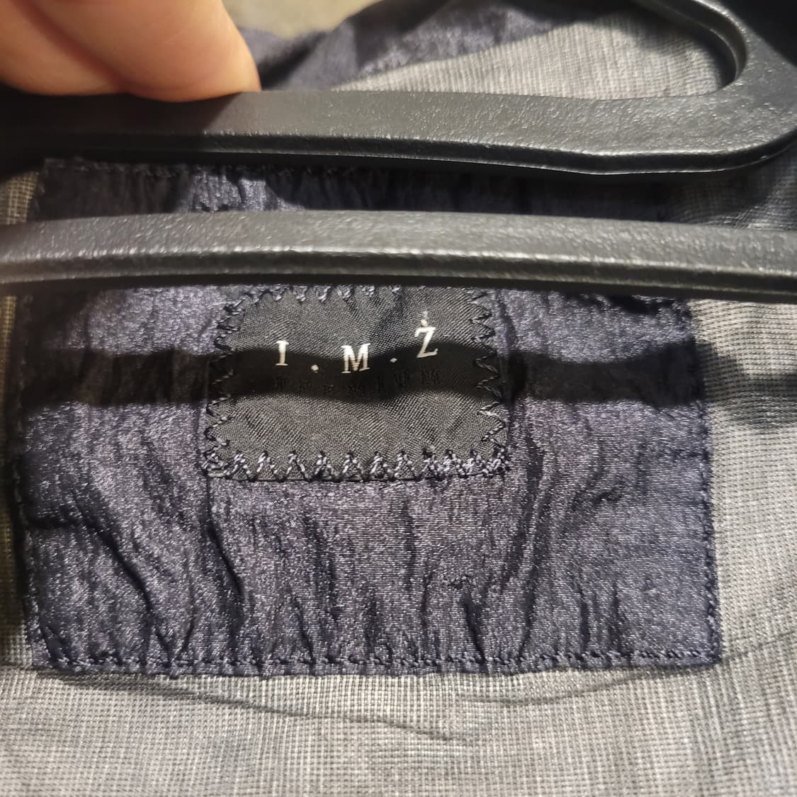 I.M.Z 인터메조 나일론 봄버 자켓 100 상품이미지6