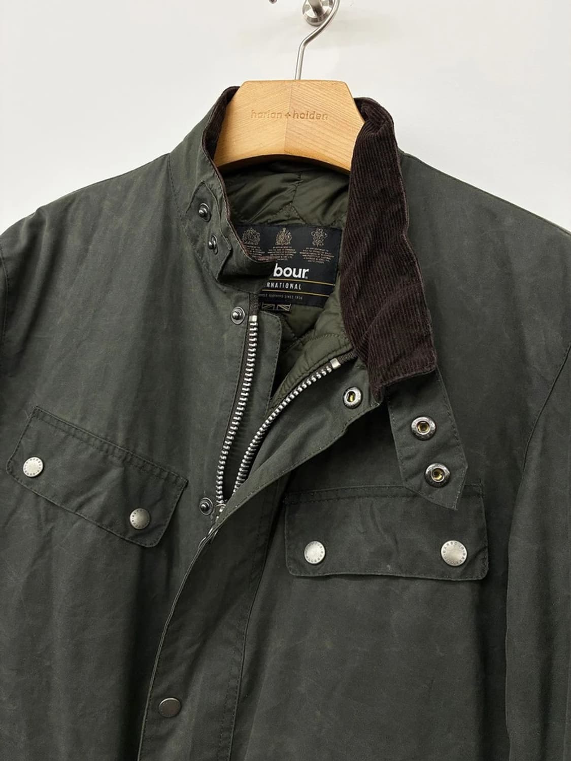 바버 Barbour 인터내셔널 듀크 왁스 자켓 PN9785 상품이미지3