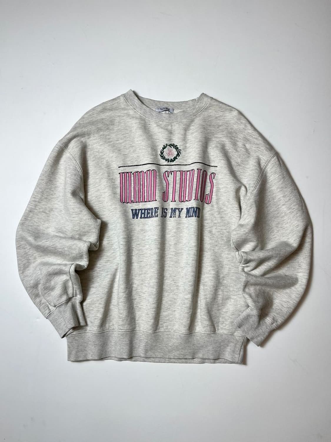 WMM 24ss 오버핏 그래픽 맨투맨 PN8732 상품이미지1