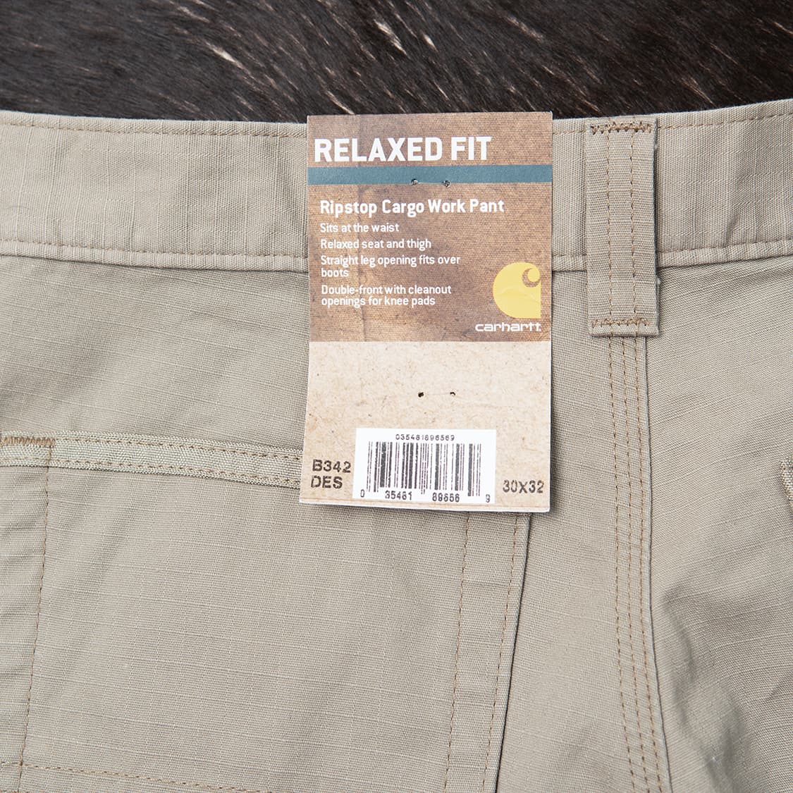 [30] 칼하트 B342 립스탑 더블프론트 카고 워크팬츠  상품이미지6