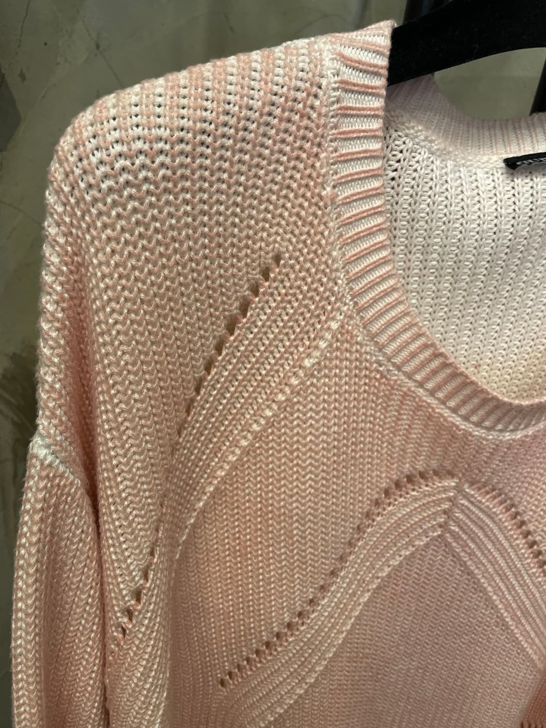 Guess 게스 은장 버튼 모달 봄 니트 xs 상품이미지6