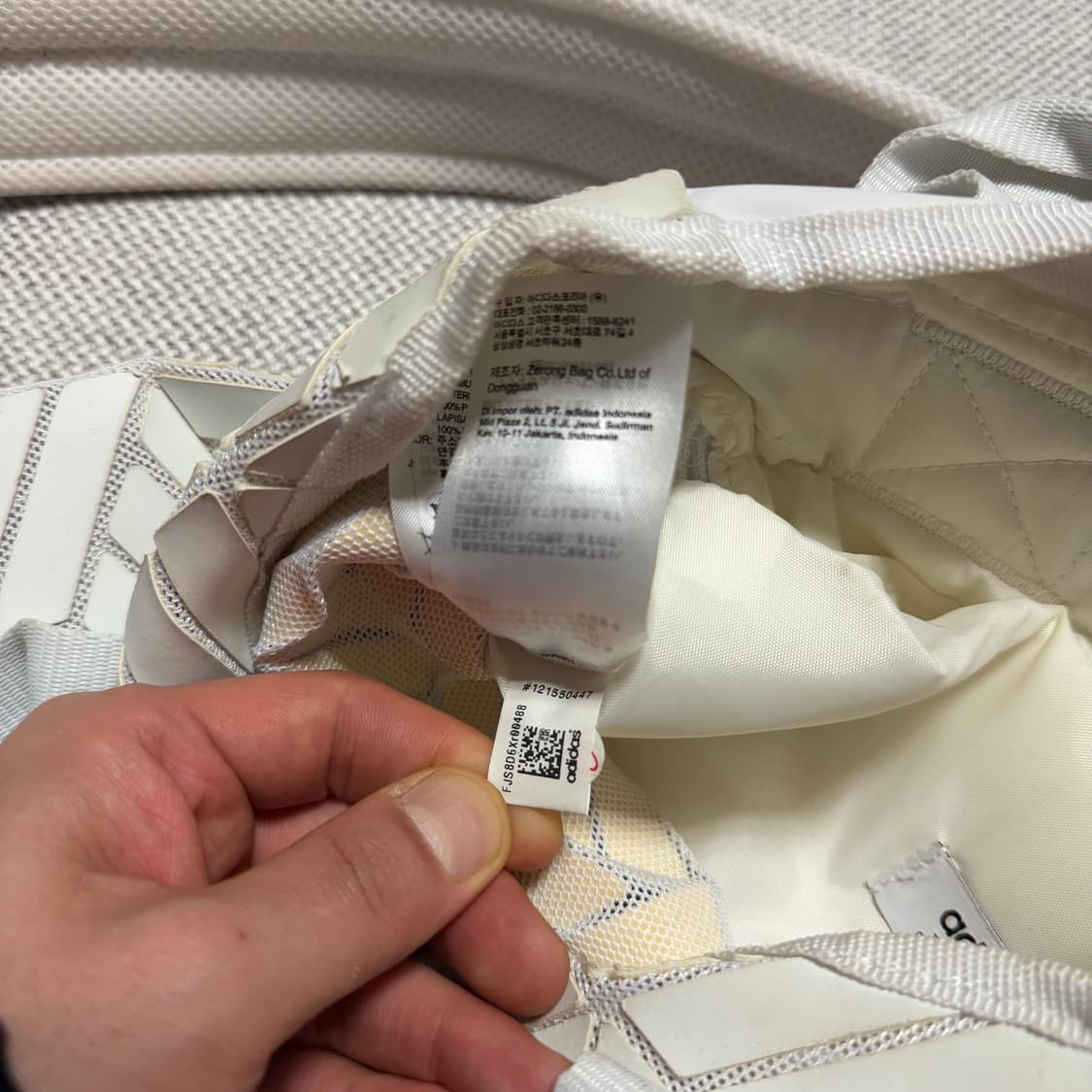 아디다스 3D 롤탑 백팩 상품이미지6