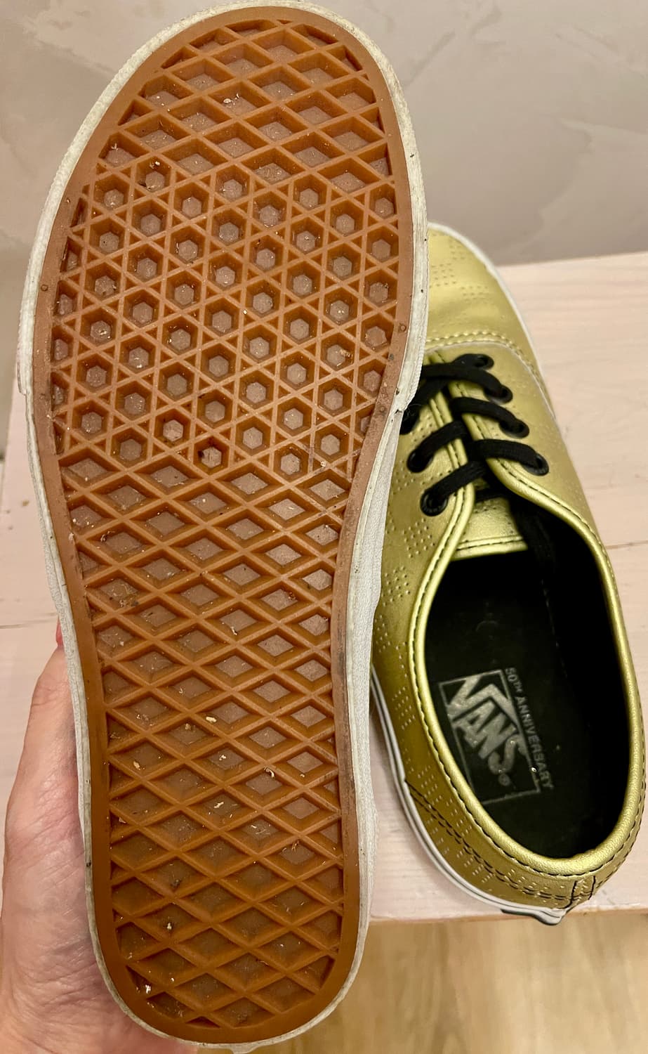 반스VANS 50주년 기념 골드 에라 (ERA)240  상품이미지5