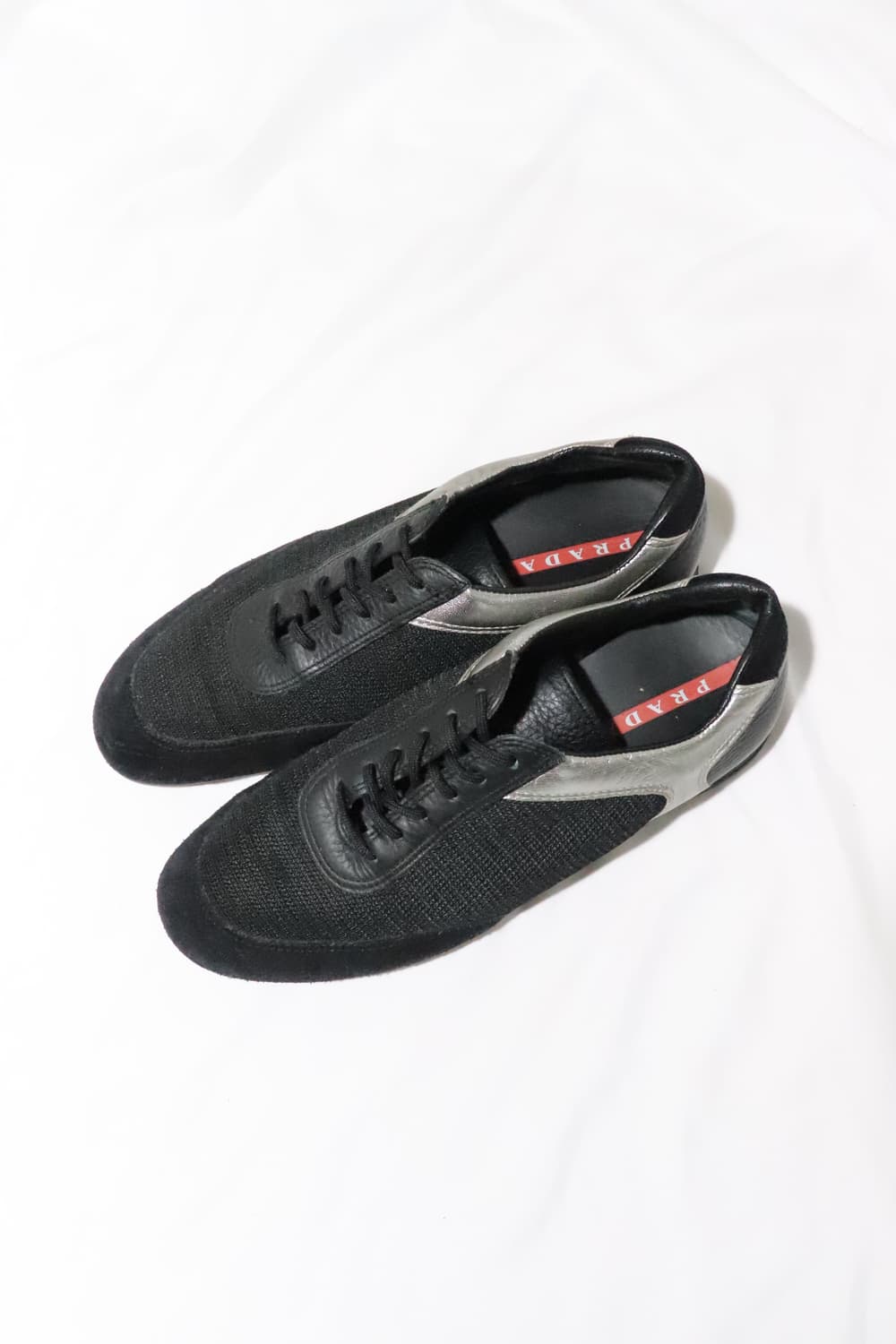 [39] 프라다 스포츠 레더 나일론 스니커즈 상품이미지1