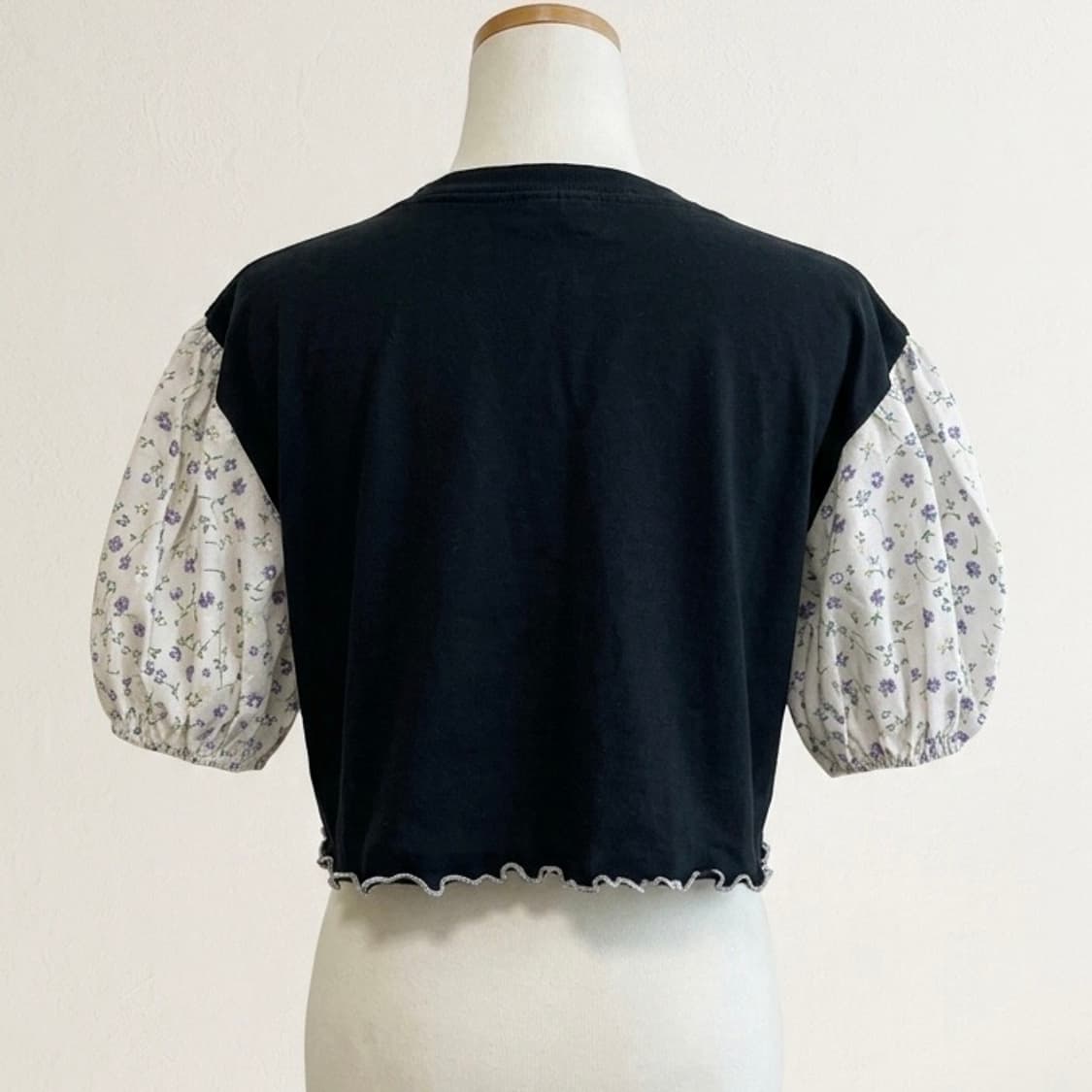 Gildan upcycling crop top 상품이미지2