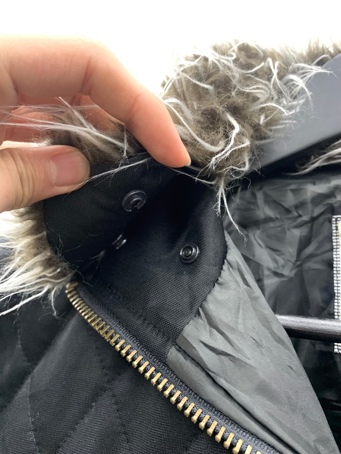 V-kei mood fur qualted padding   상품이미지4