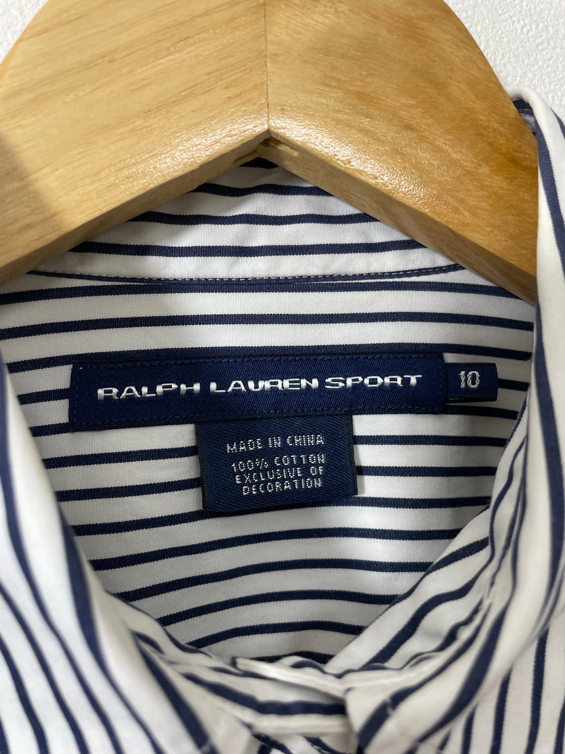 폴로Polo 스트라이프 셔츠 M~L - S25 상품이미지4