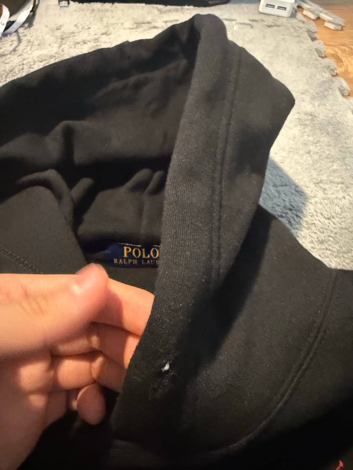 폴로 후드티(기모) 상품이미지3