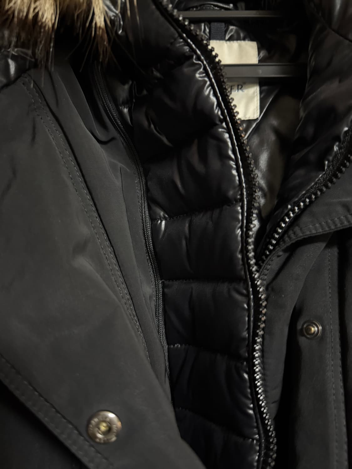 (정품)몽클레어 퍼 롱패딩 0사이즈 상품이미지5