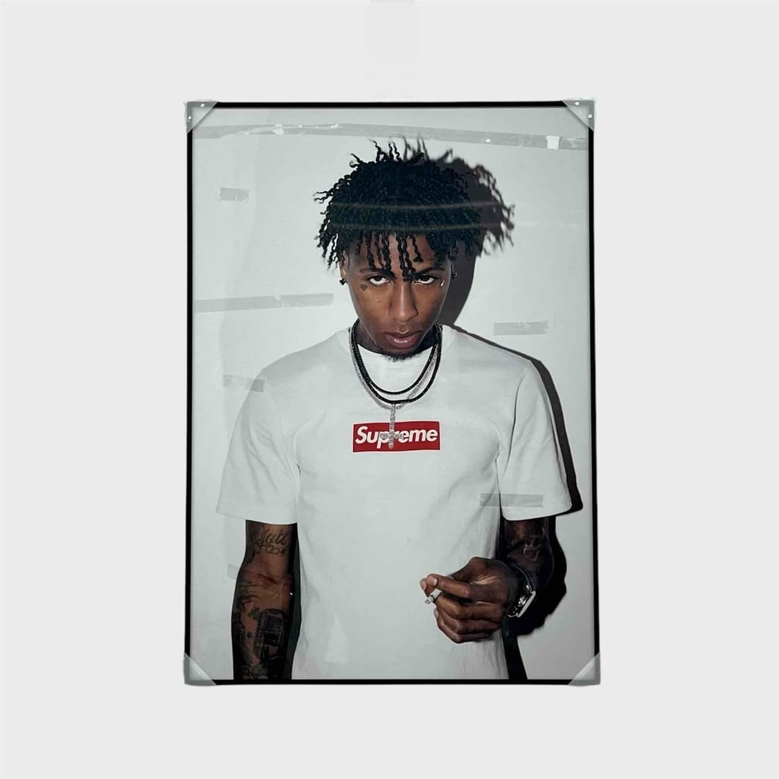 Supreme 슈프림 포스터 정품 (액자포함) NBA 영보이 상품이미지2