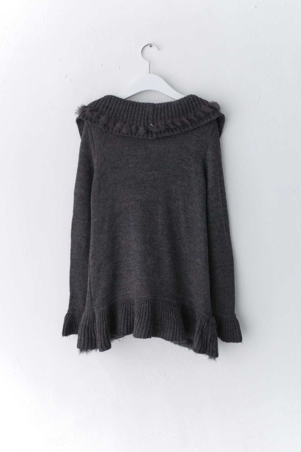 fur frill cardigun 상품이미지2