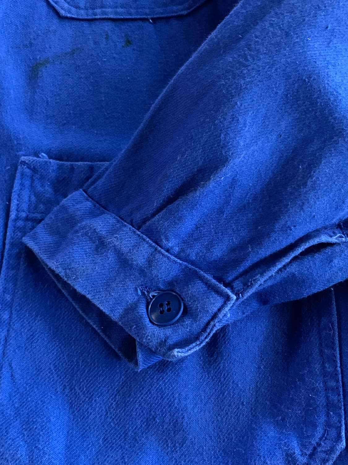 50-60s L’ATHLETE 코튼 트윌 프렌치 워크 자켓 상품이미지5