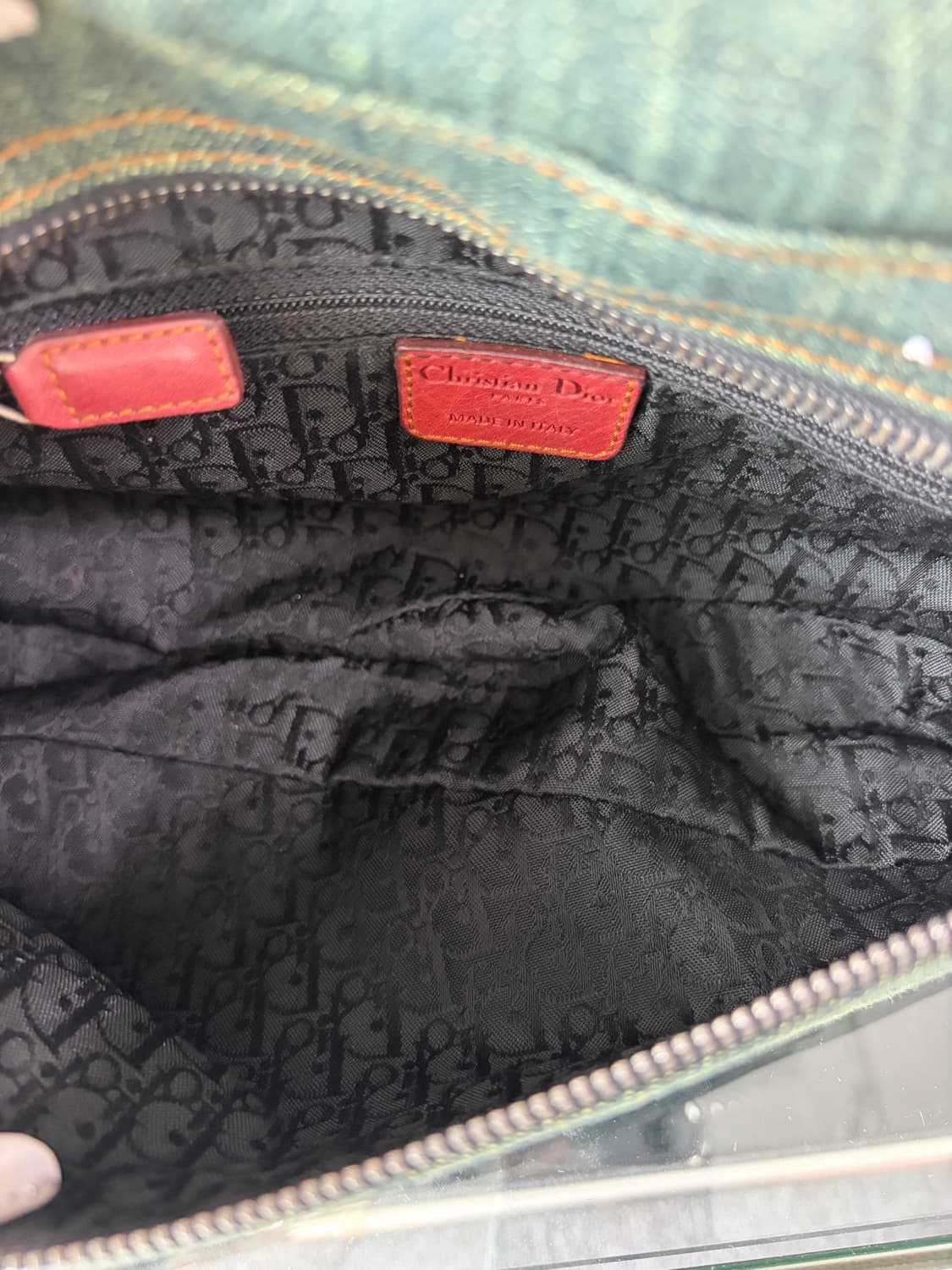 Rare 디올 FW2006 데님 가우초 숄더백 상품이미지10