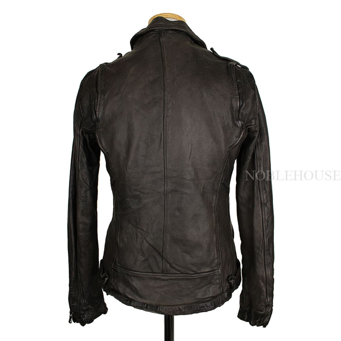 브라토비치 다크그레이 램스킨 라이더 자켓(40) 상품이미지3