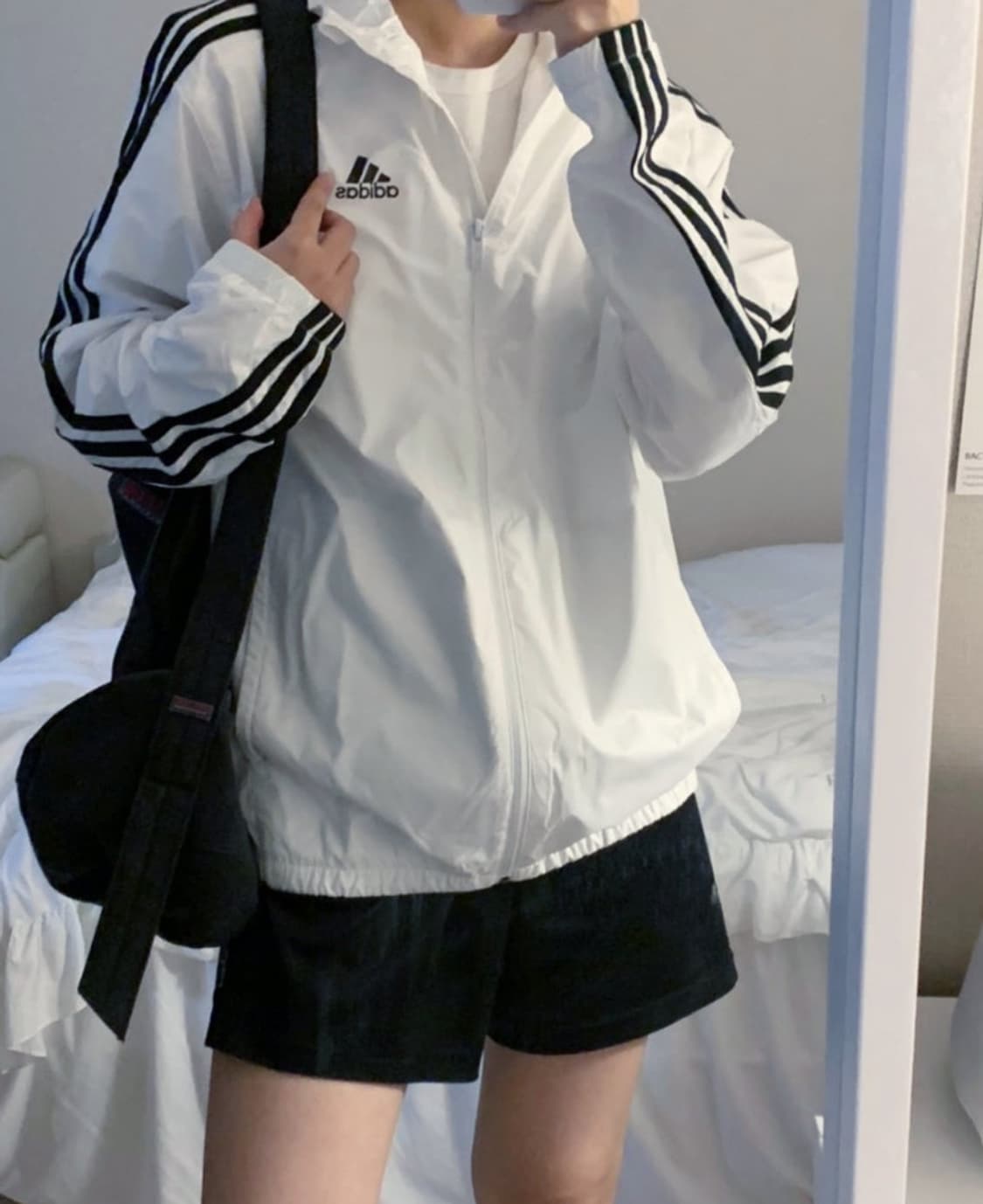 아디다스 바람막이 화이트  상품이미지1