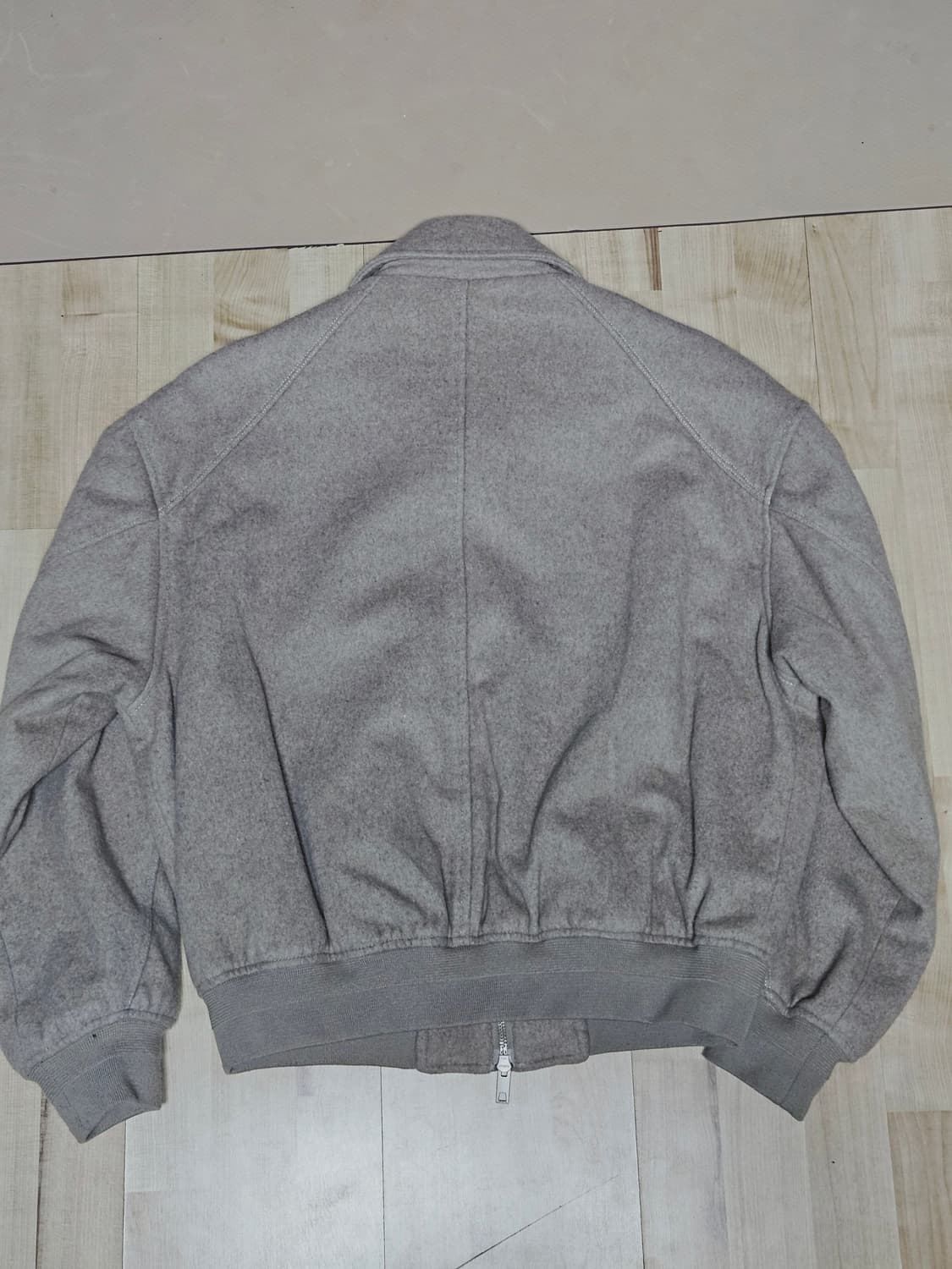 울리치 스티치 오버핏 블루종_Warm Beige 상품이미지2