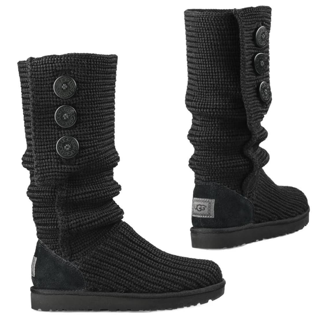 어그 클래식 카디 부츠 니트부츠 어그부츠 BLACK  상품이미지1