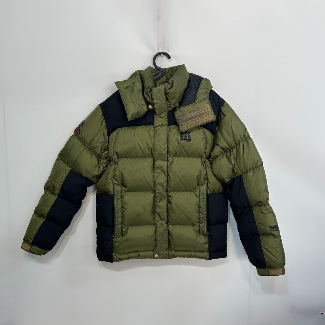 코오롱 남성 윈드스토퍼 구스다운 패딩 100  상품이미지1