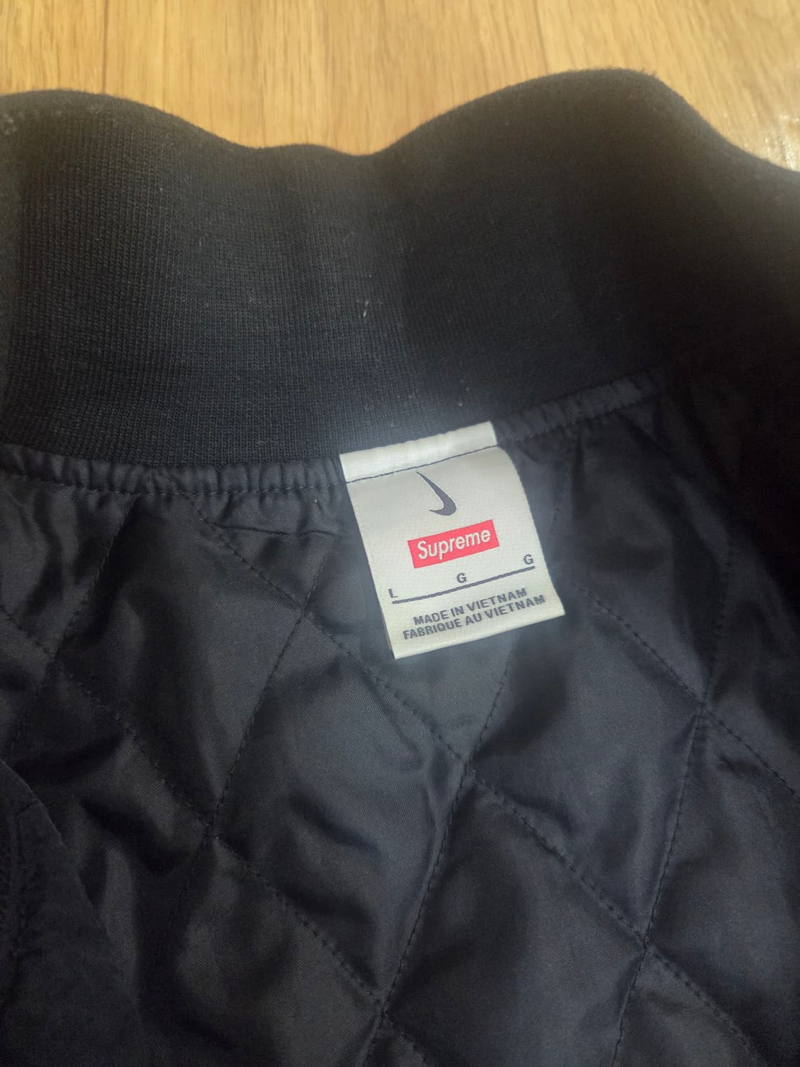 슈프림 x 나이키 립스탑 풀오버 블랙 - 24SS 상품이미지3