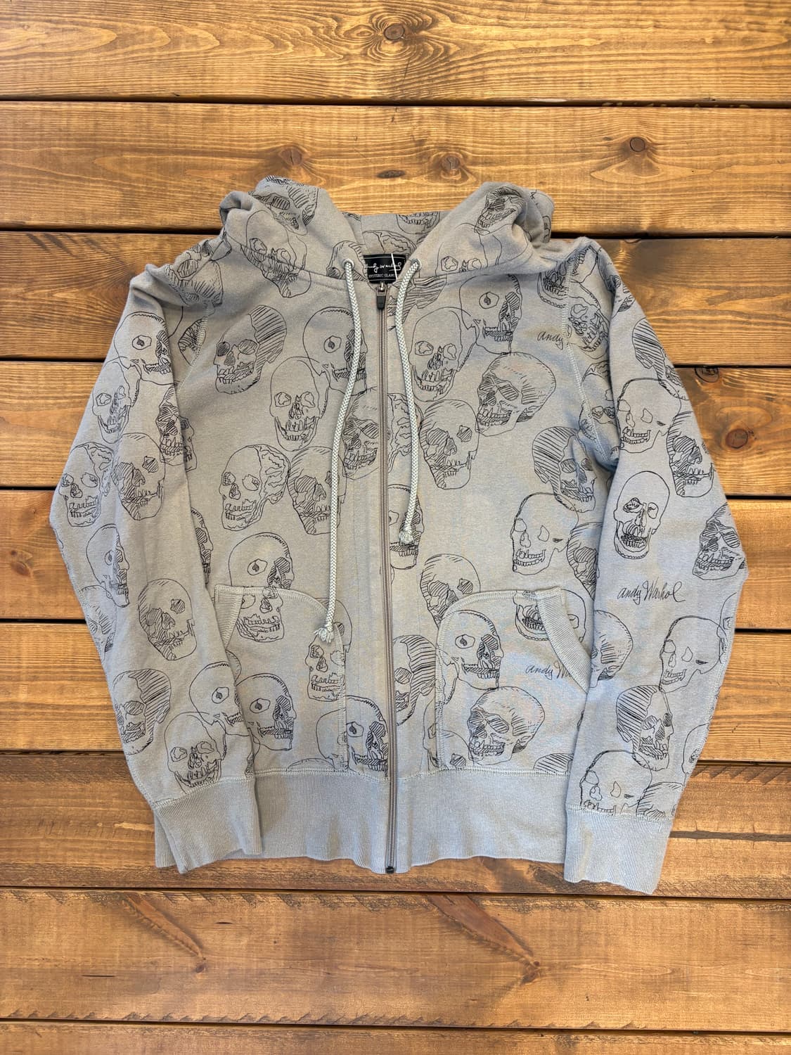 히스테릭글래머 스컬 후드집업 상품이미지7