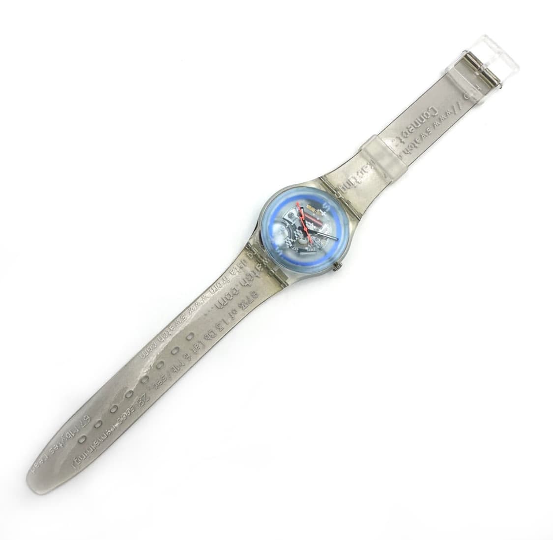 00s 스와치 사이버 커맨더 클리어 시계 상품이미지3