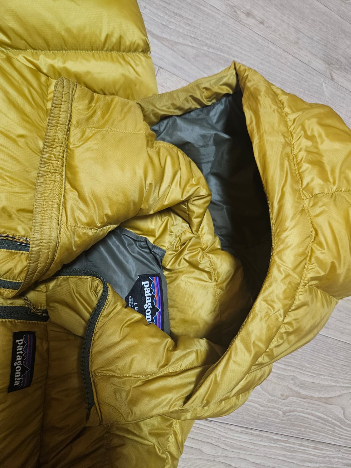 파타고니아 피츠로이 구스다운 패딩 라지 후드 후디 상품이미지2