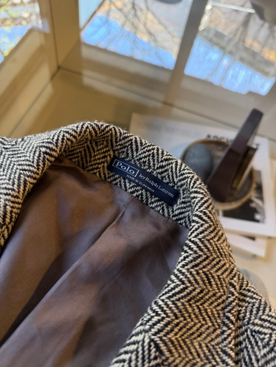 폴로 랄프로렌 트위드 자켓 100 상품이미지6