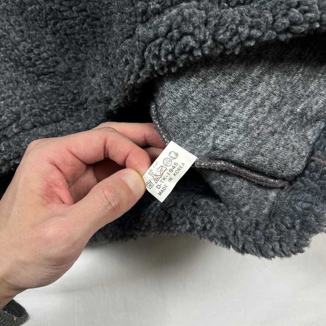 90’s bitch 빗치스케이트보드 쉐르파 풀오버 후드 상품이미지8