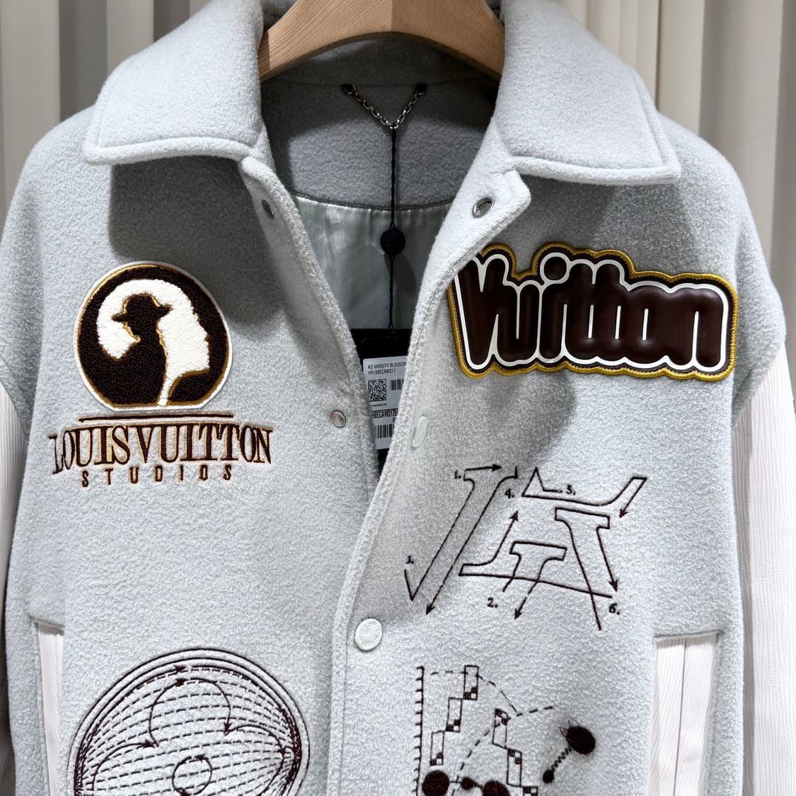 50 / 루이비통 멀티패치 키드슈퍼 아쿠아레더 바시티 상품이미지4