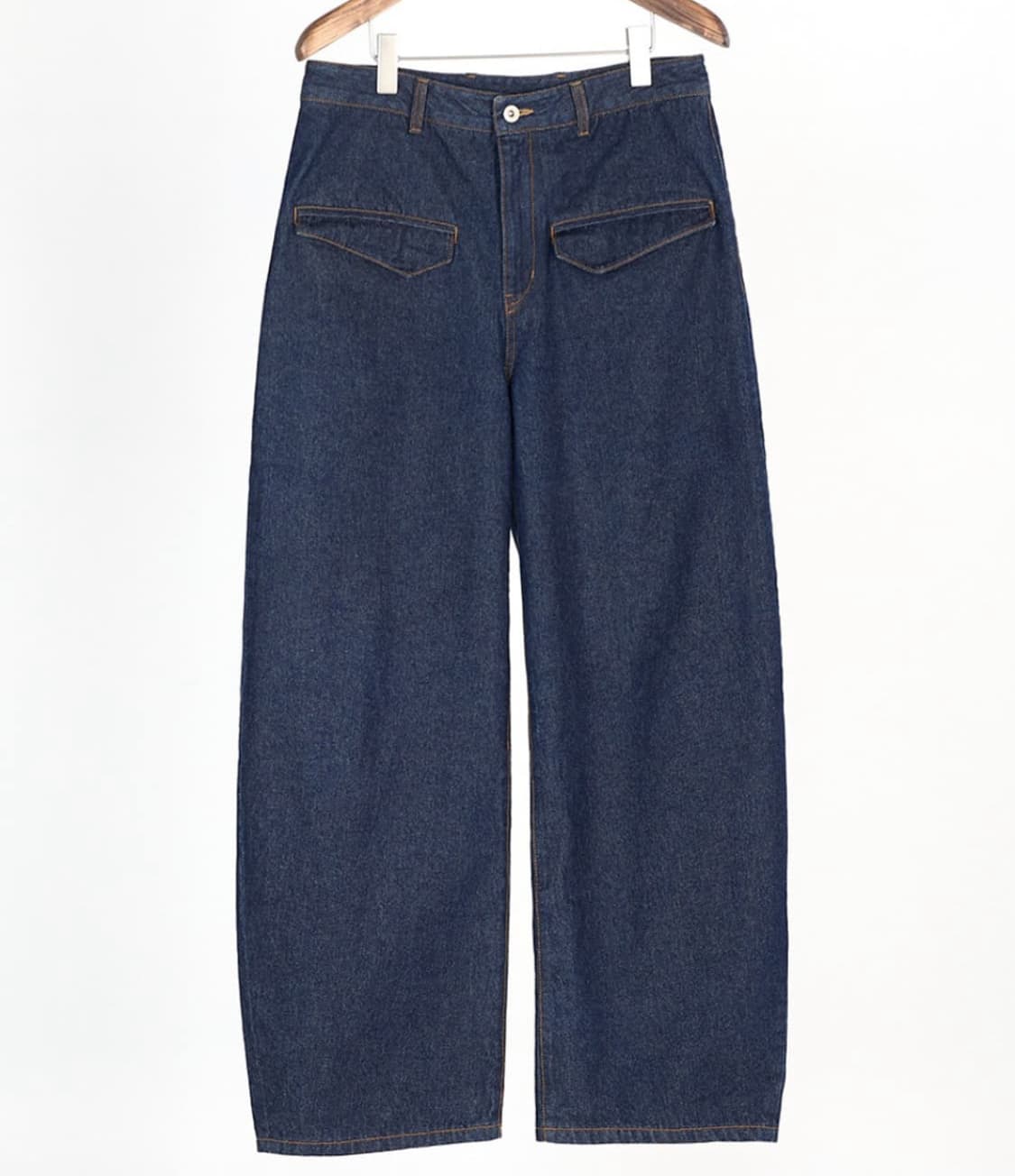 아이엘 커브드 데님 46 사이즈 팝니다 상품이미지1