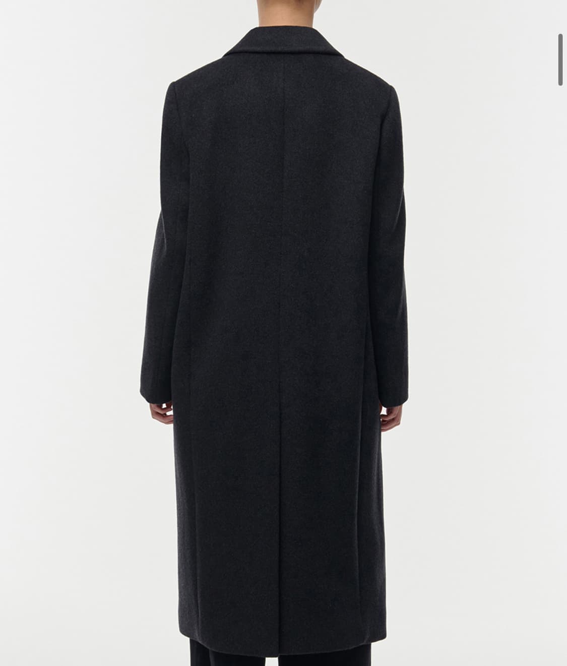 무신사스탠다드 우먼즈 캐시미어 블렌드 체스터 롱 코트 상품이미지3