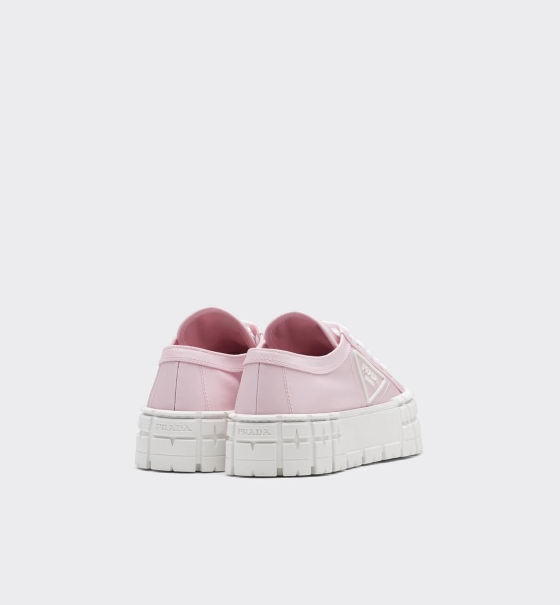 프라다 더블휠 개버딘 스니커즈 핑크 상품이미지3
