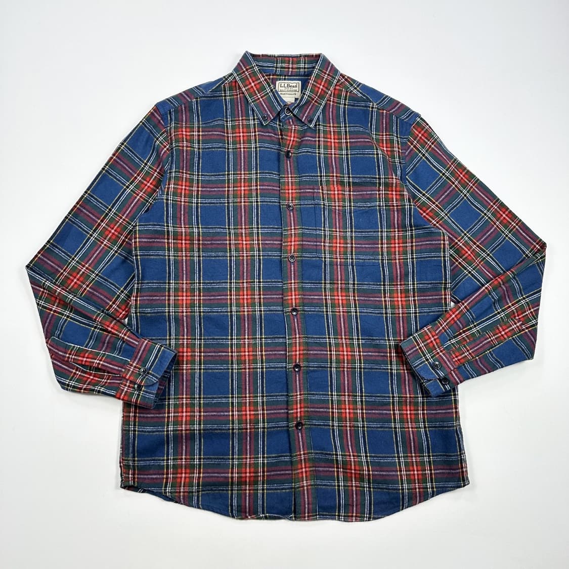 엘엘빈 L.L.Bean 레트로 포켓 체크 셔츠 (실측 L) 상품이미지2