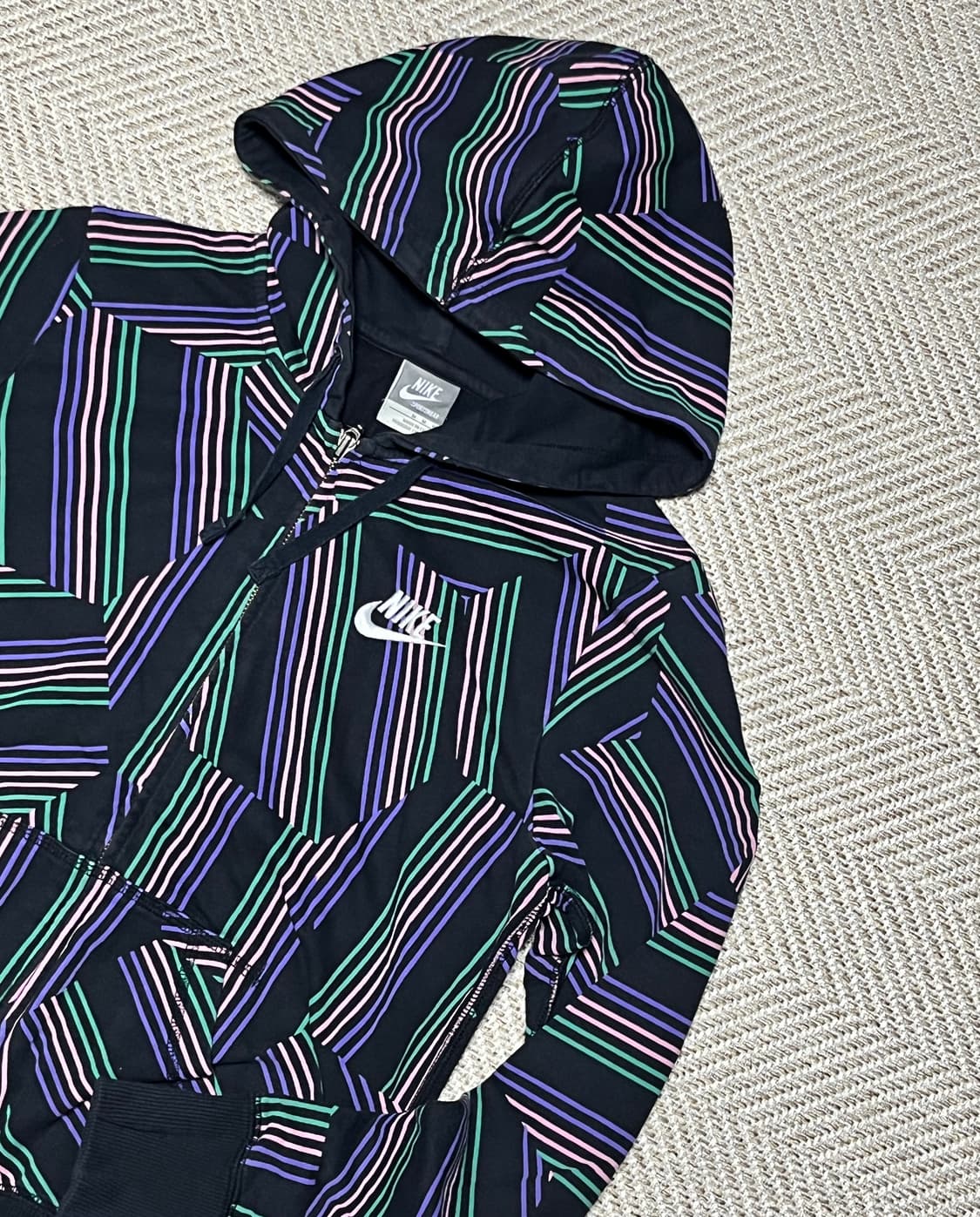 나이키 스트라이프 크롬 후드집업 후드티 85 상품이미지6