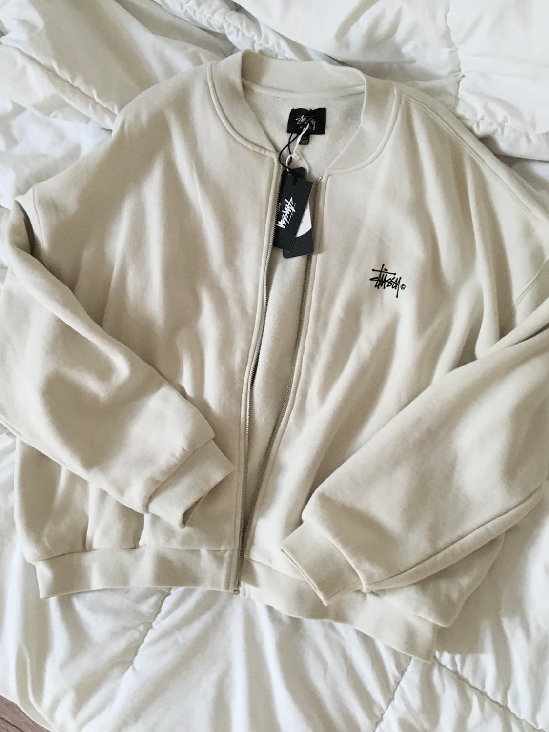 stussy craffiti sweatshirt / 스투시 기모 집업  상품이미지1
