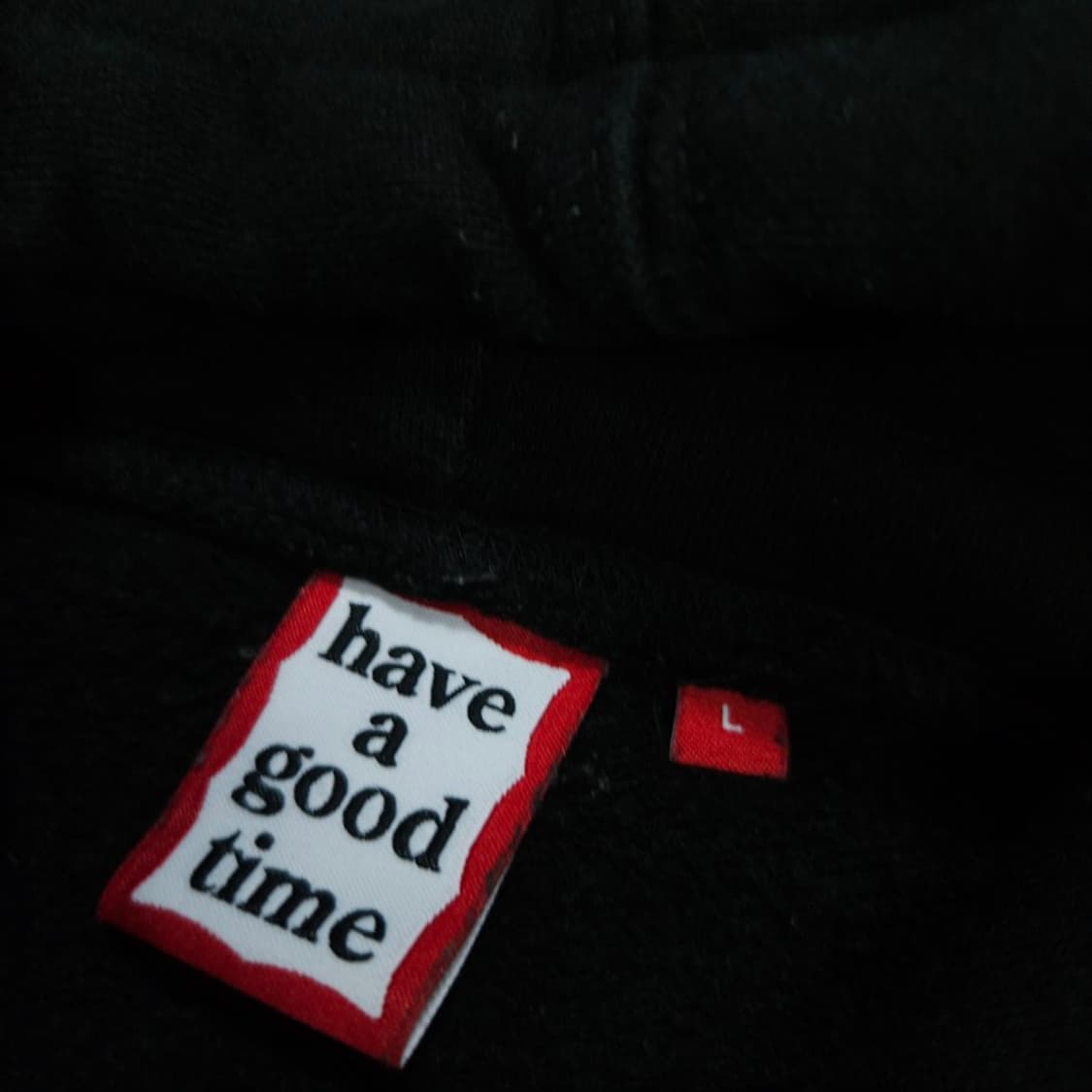 해브어굿타임 후드티 L 상품이미지5
