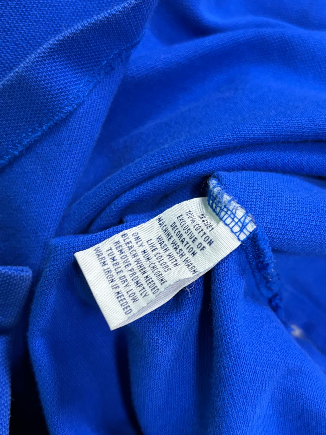 폴로 빅포니 치프키프 블루 반팔 카라 티셔츠 L 상품이미지9