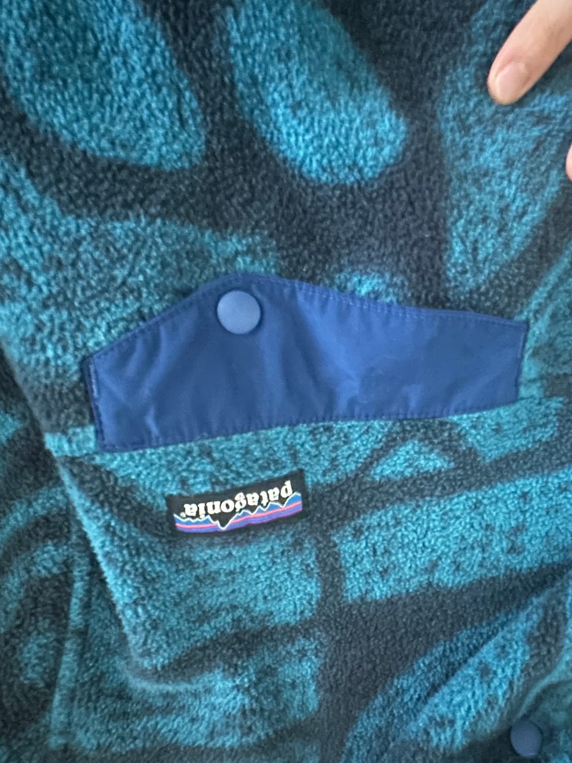 파타고니아 신칠라 아즈텍 스톤블루 맨즈 L 상품이미지4