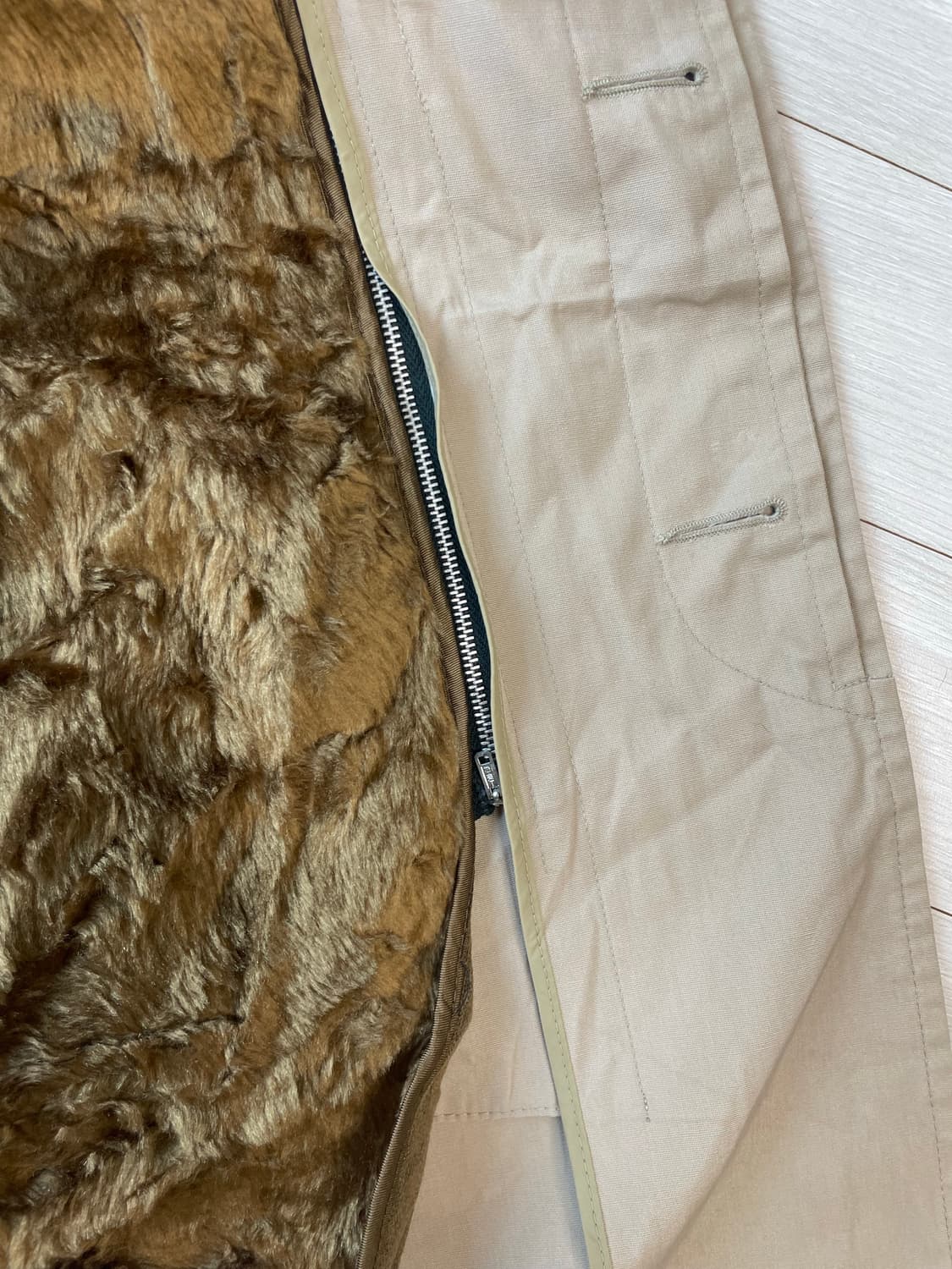 London Fog 90년대 빈티지 트렌치 하프코트 상품이미지7