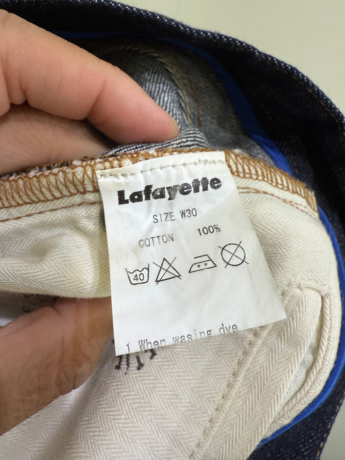 LAFAYETTE (Made in Japan) 데님팬츠 상품이미지8