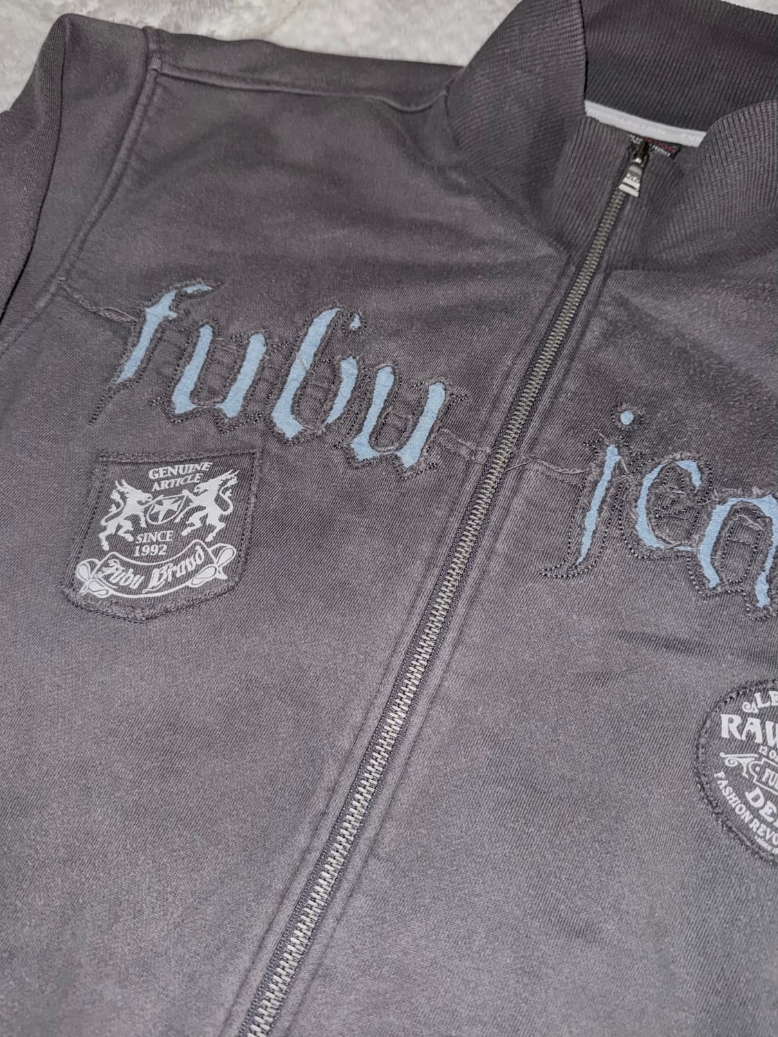 후부 빈티지 코튼 집업 상품이미지2