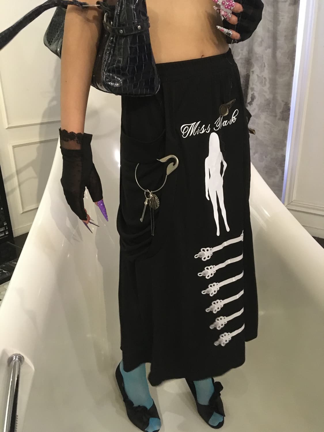 Ms.black skirt 상품이미지4