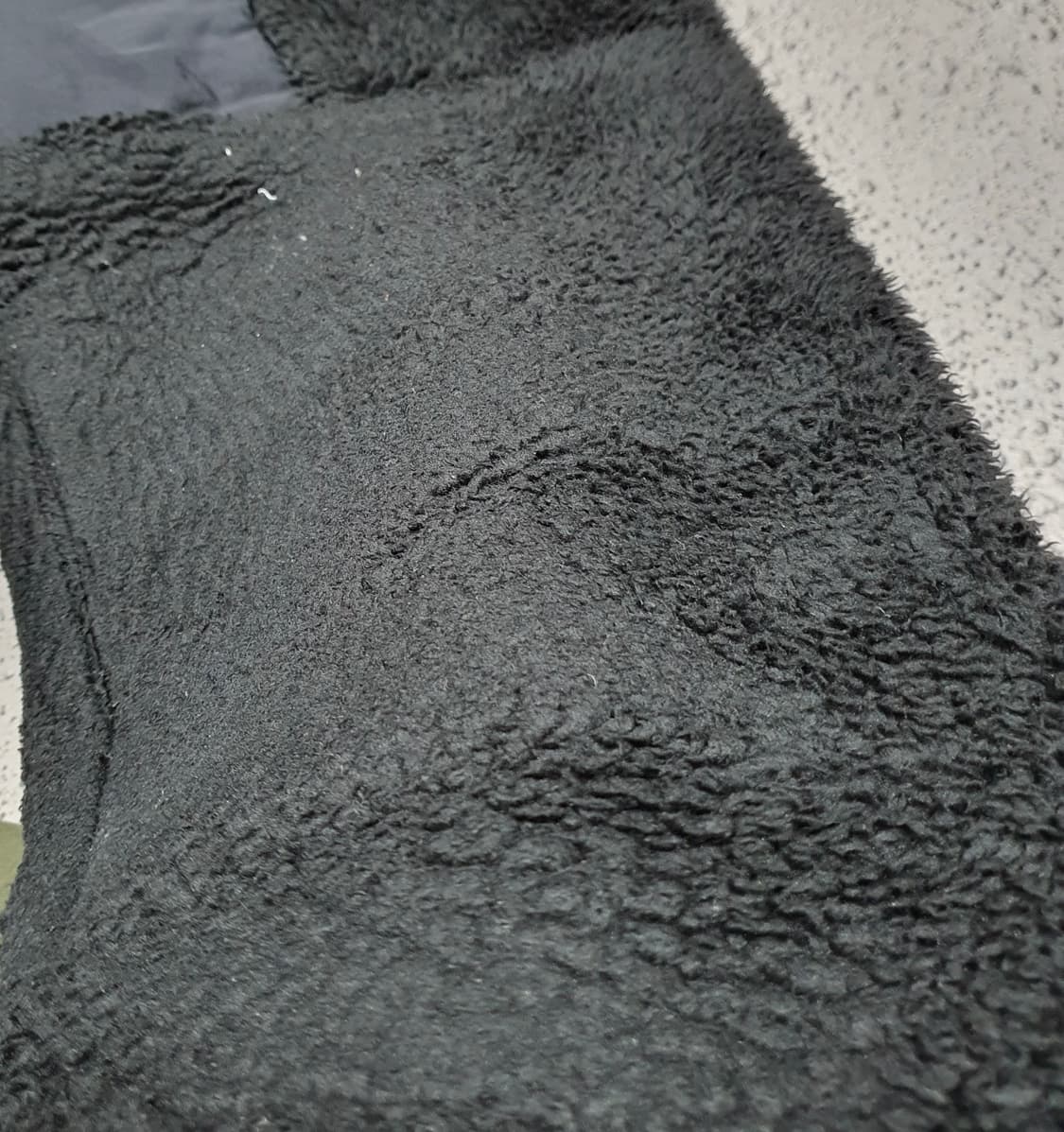 ✨ (바배) 다이나핏 뽀글이 블랙 플리스 자켓  상품이미지5