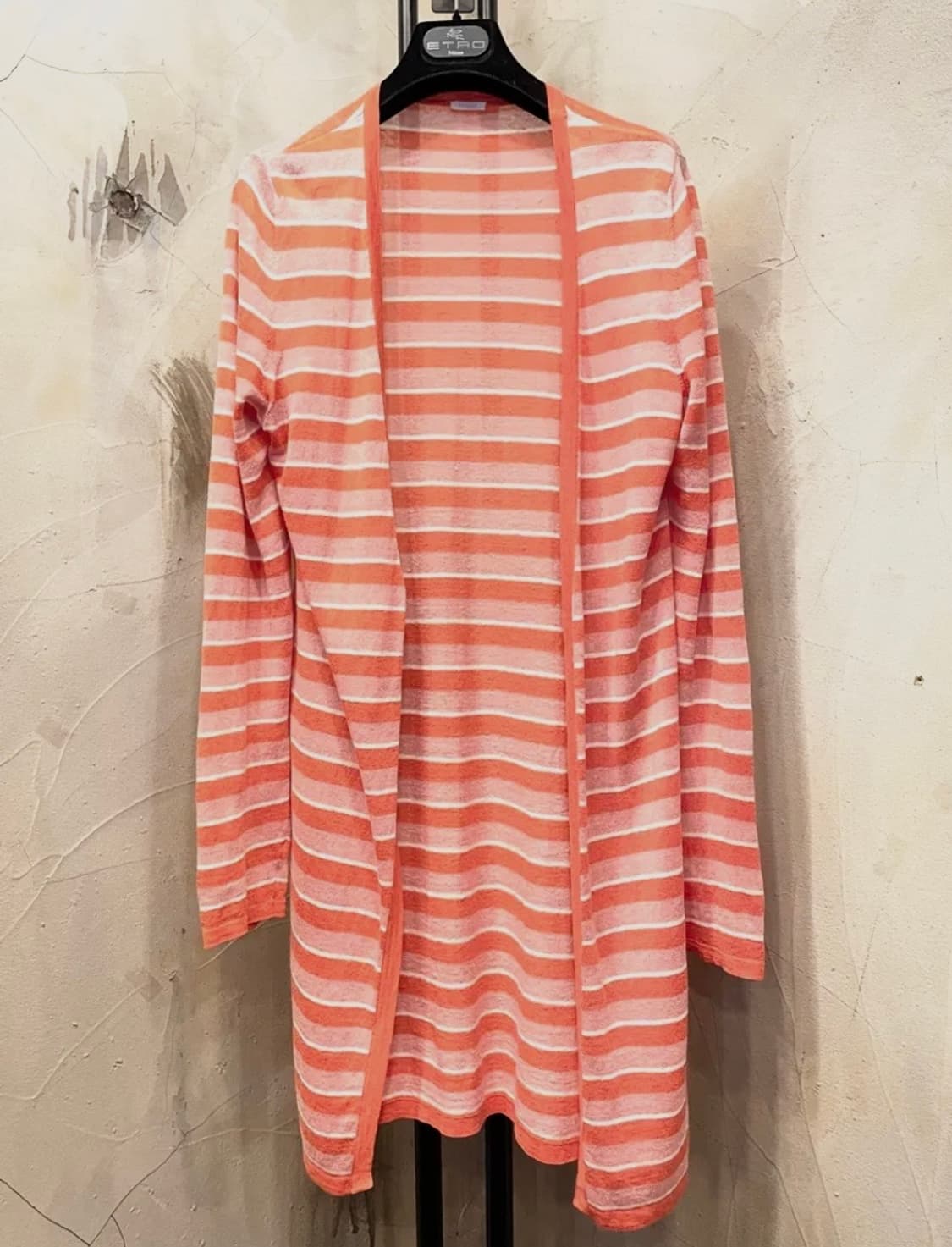 이태리산)) 말로 린넨 캐시미어 롱 가디건 55~66 상품이미지5