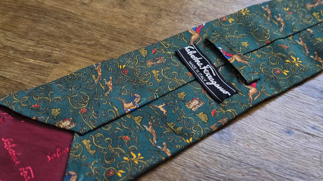 페라가모 빈티지 넥타이  상품이미지2